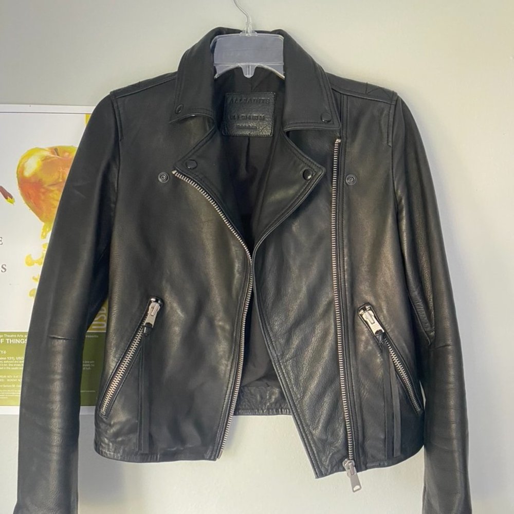 All Saints Leather Jacket - Dalby
